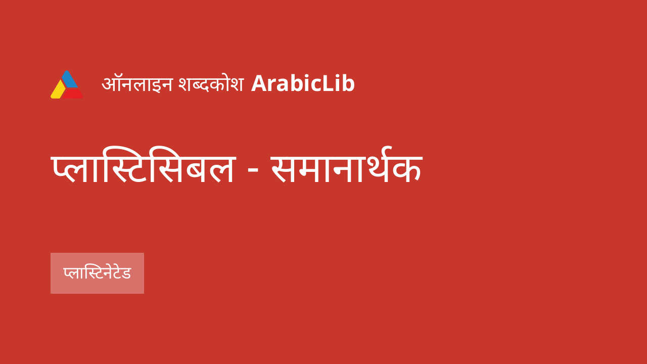 प्लास्टिसिबल
